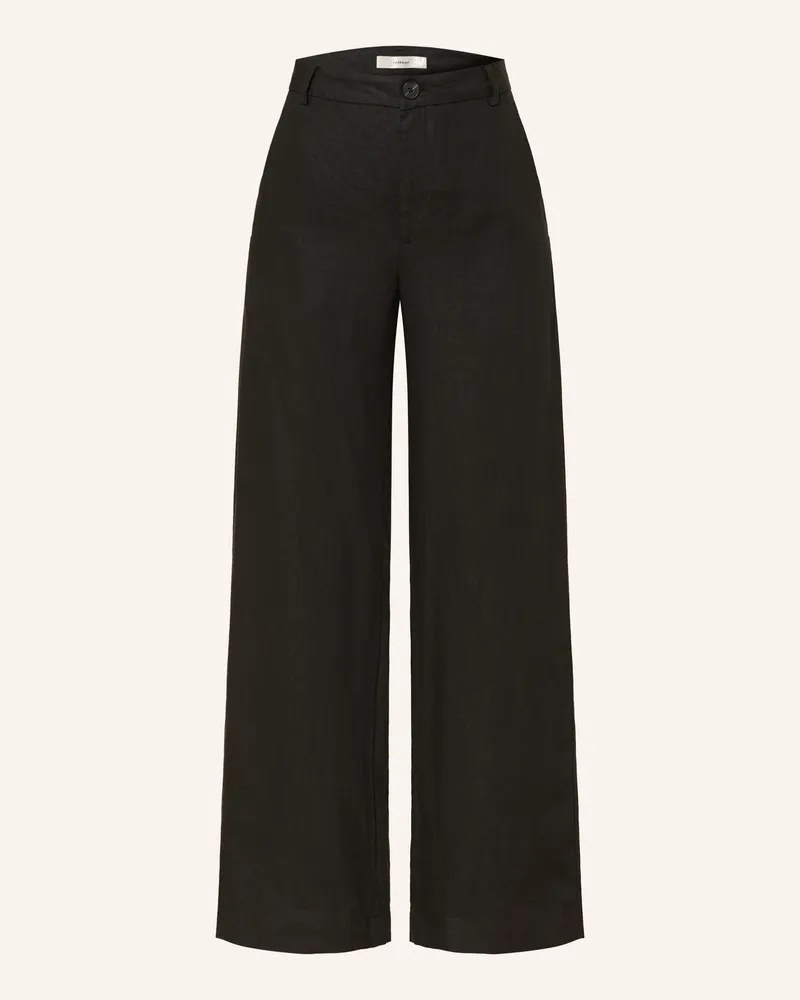 InWear Hose Elinoriw Solina Aus Leinen schwarz Schwarz