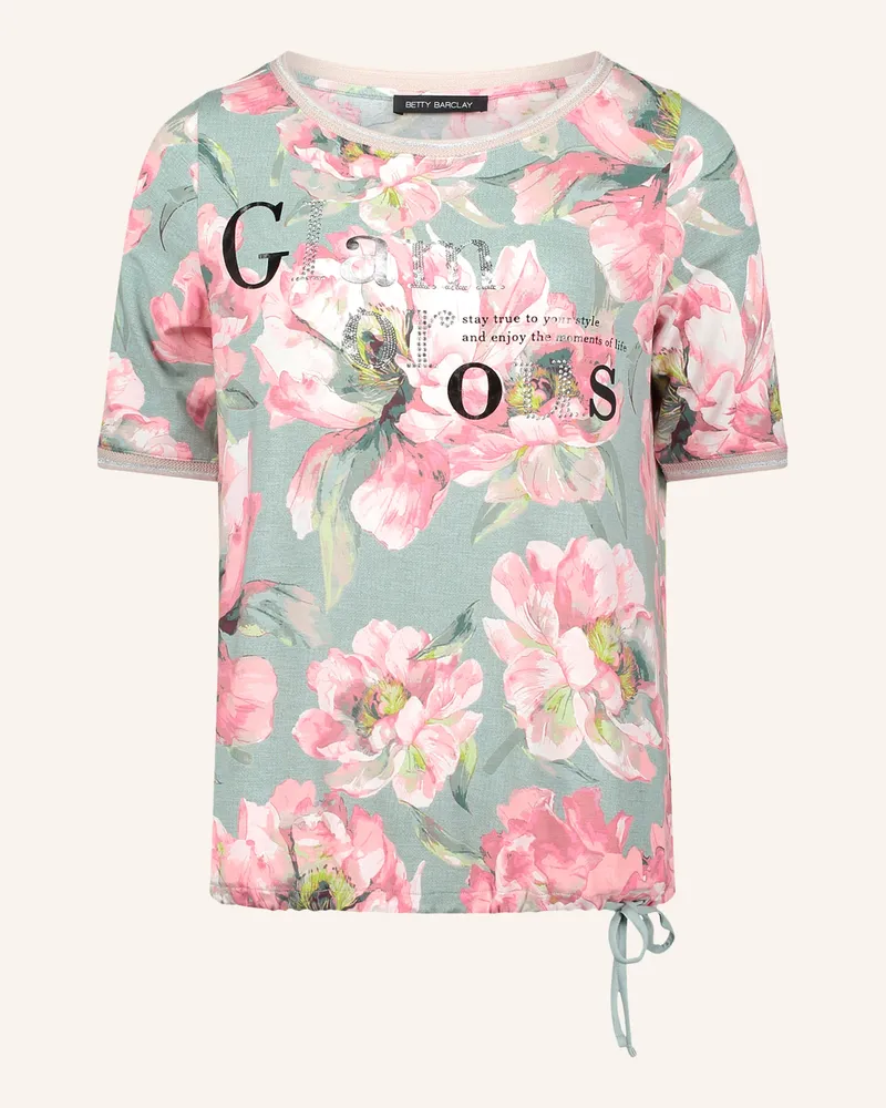 Betty Barclay T-Shirt Mit Schmucksteinen gruen Mint