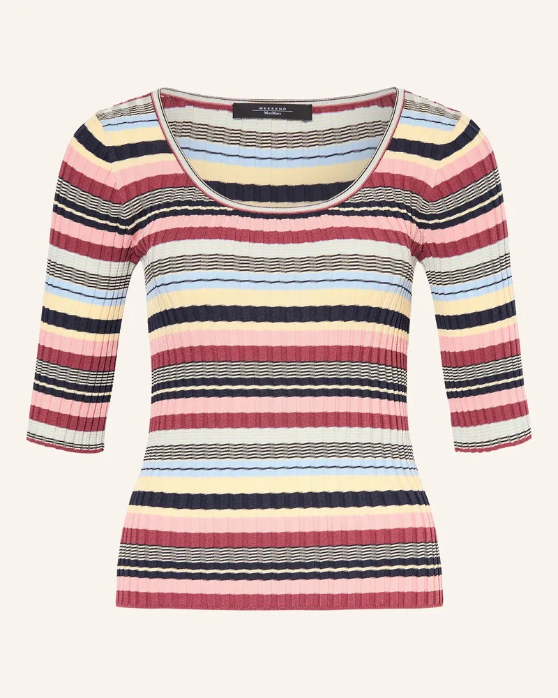 Max Mara Pullover Guglia Mit 3/4-Arm rot Dunkelrot
