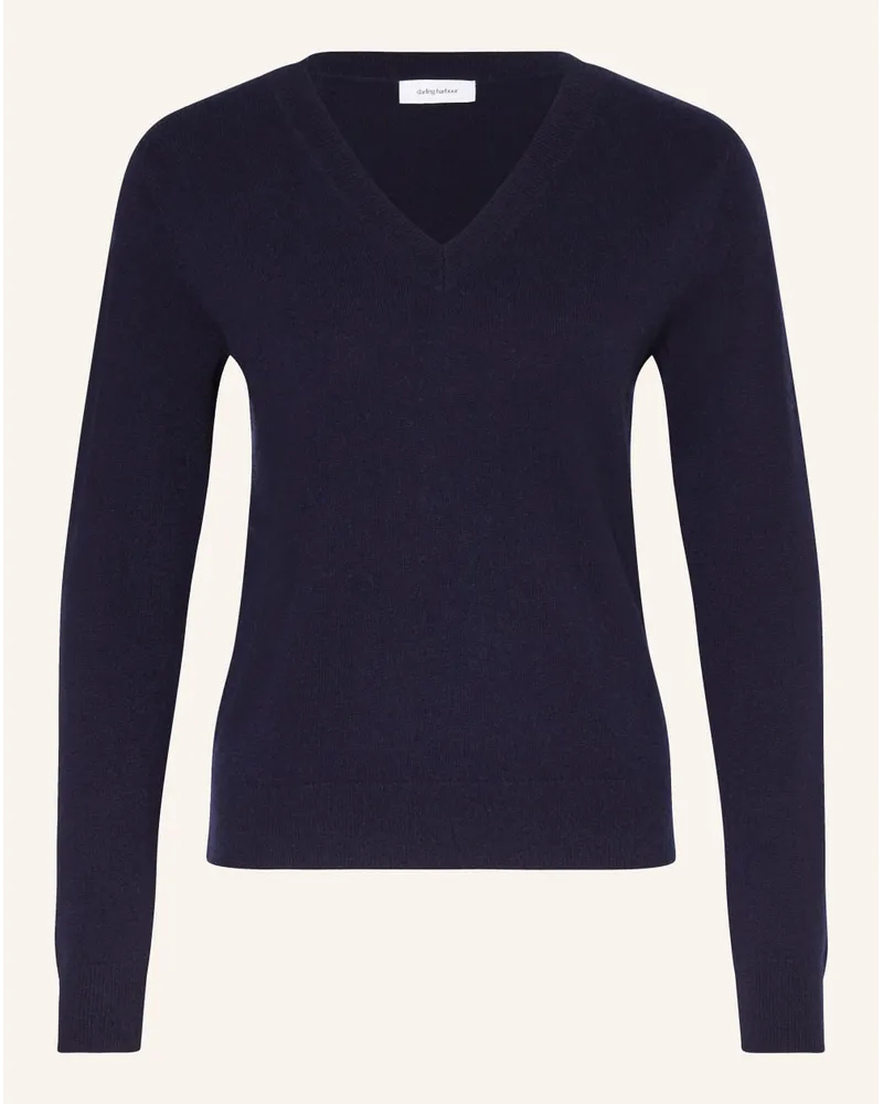 Darling Harbour Cashmere-Pullover Blau