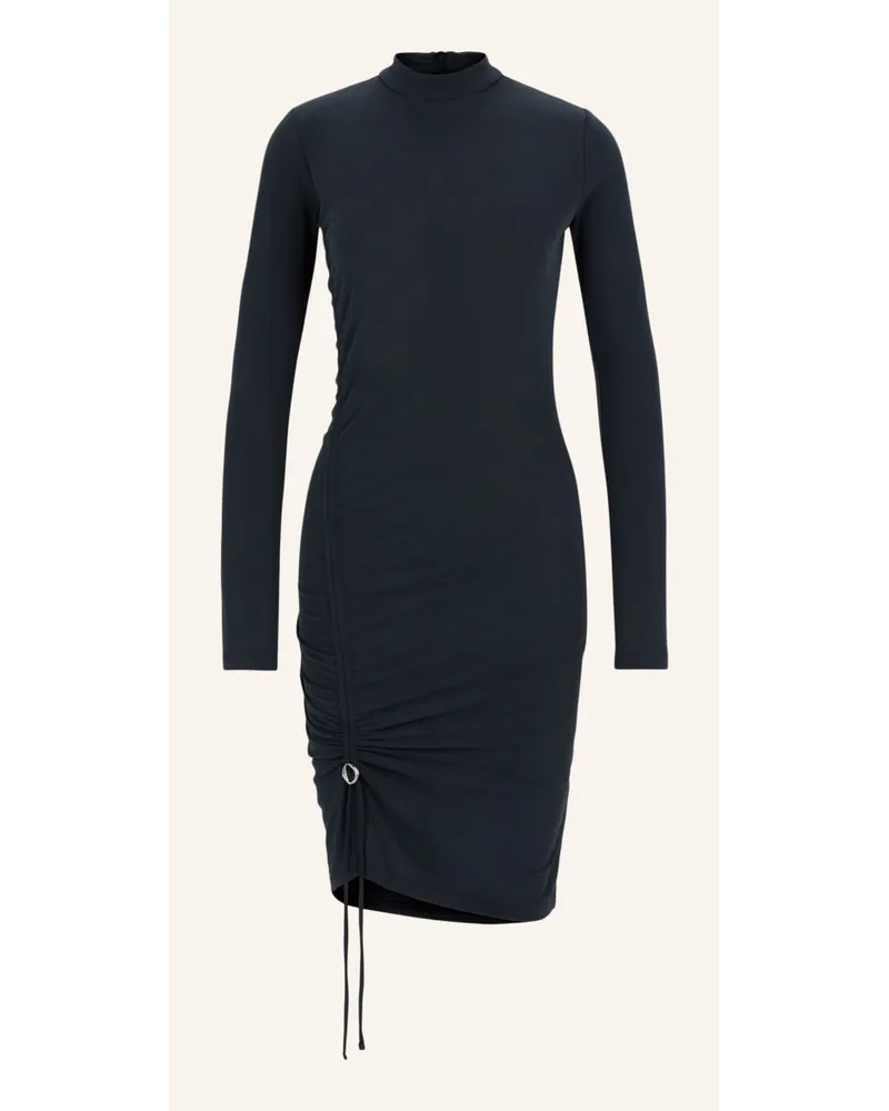 HUGO BOSS Jersey-Kleid NIRACE Slim Fit Schwarz