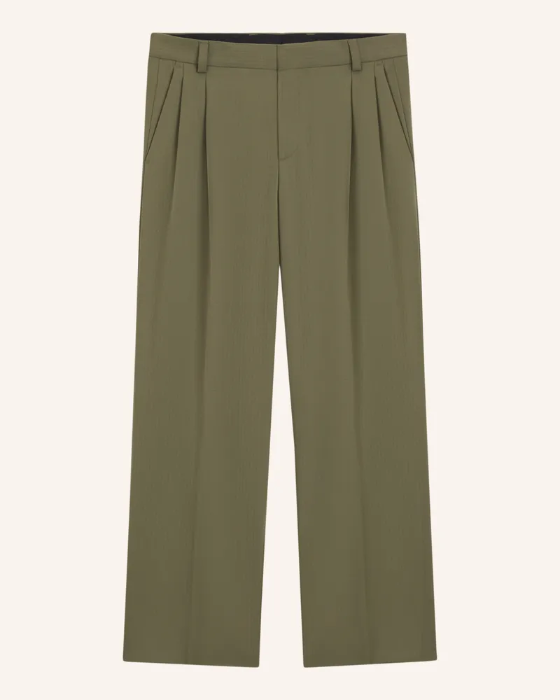 HUGO BOSS Business Hose felox261x Regular gruen Grün