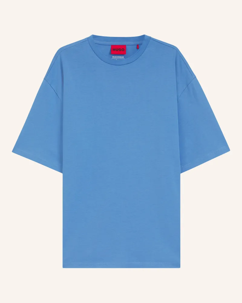 HUGO BOSS Badeshorts Tiki T-Shirt blau Blau
