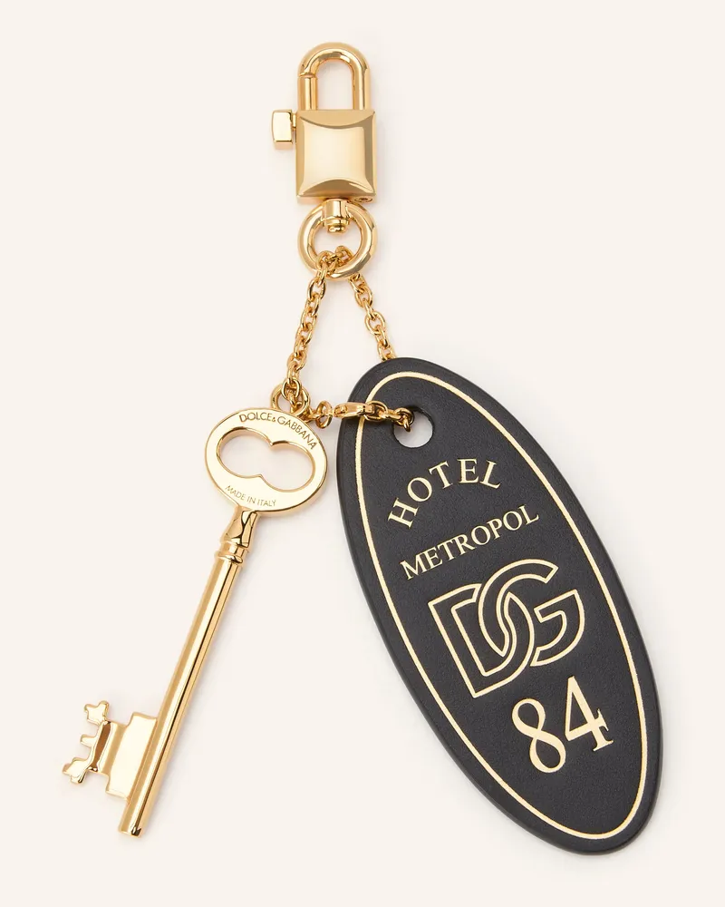 Dolce & Gabbana Schlüsselanhänger Schwarz