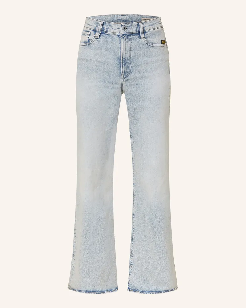 G-STAR RAW Wide Leg Jeans Deck 2.0 blau H921