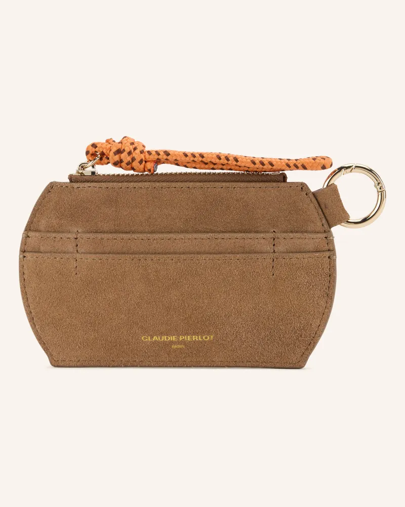 Claudie Pierlot Kartenetui beige Cognac