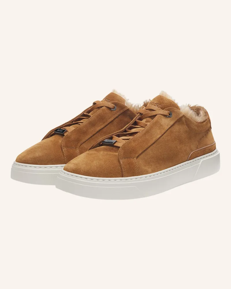 HUGO BOSS Sneaker GARY_TENN_SDLT Braun