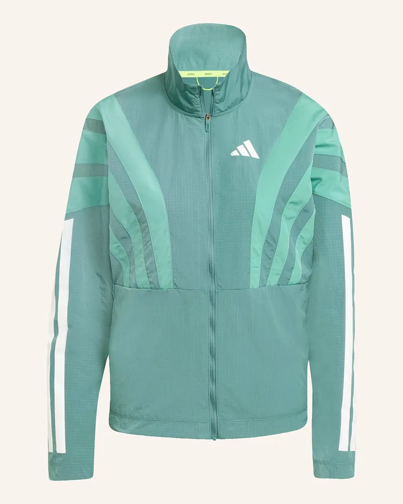 adidas Laufjacke ADIZERO ARCHIVE Petrol