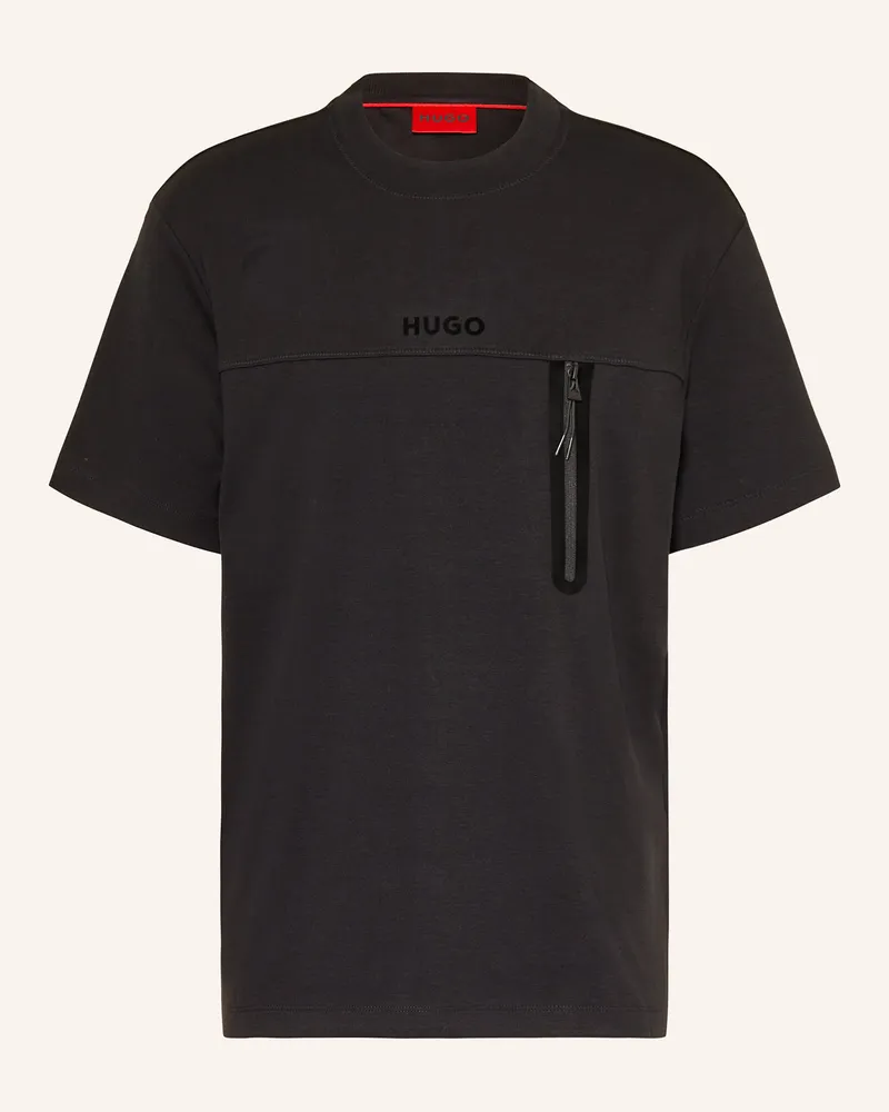 HUGO BOSS T-Shirt DUBI Schwarz