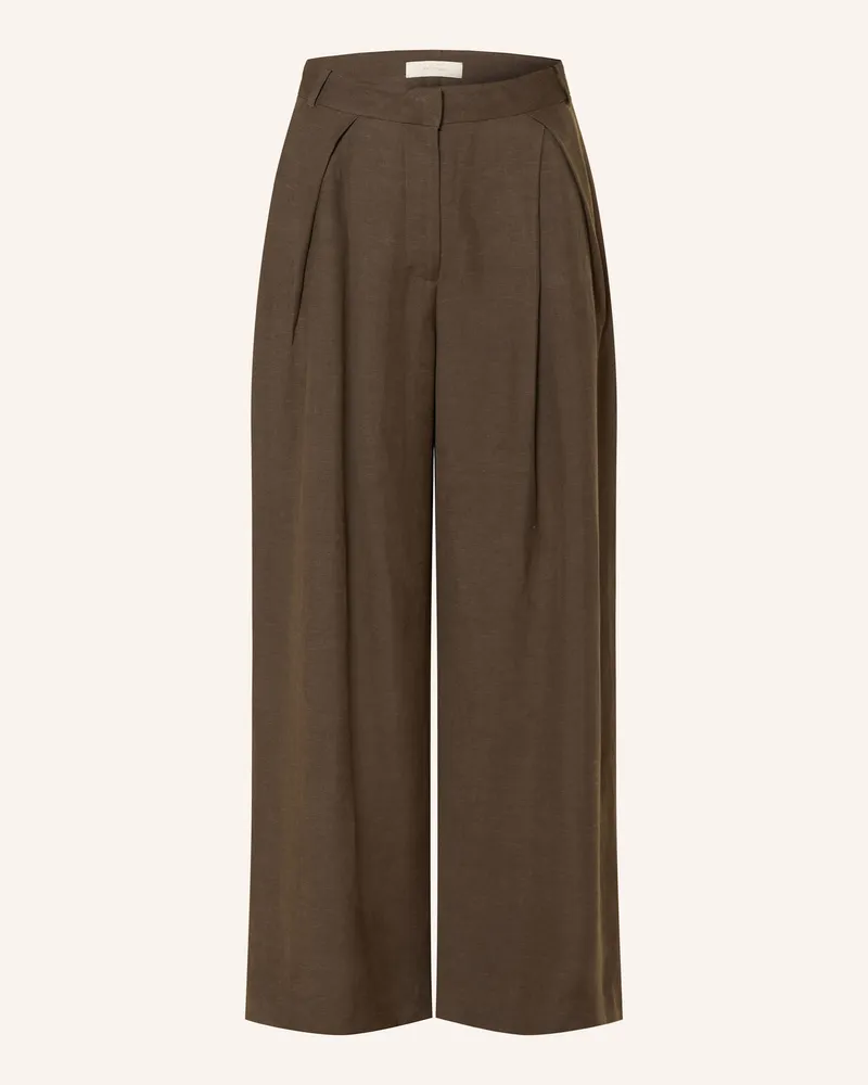 Faithfull The Brand Marlenehose Astrid braun Khaki
