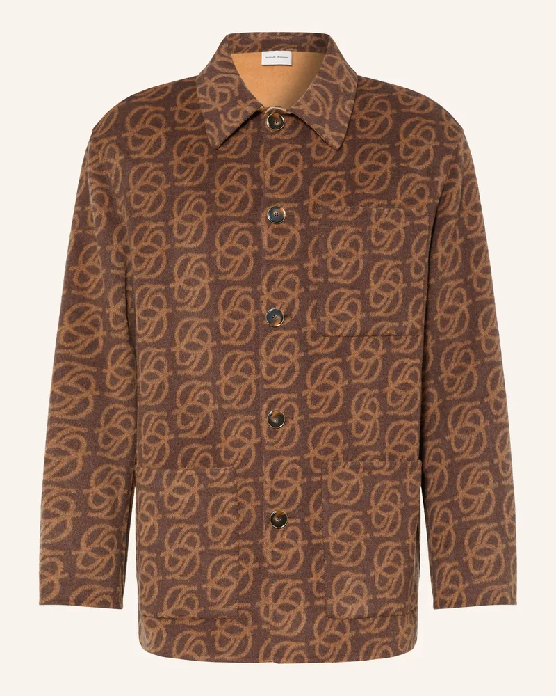 Drôle de Monsieur Overjacket braun Dunkelbraun