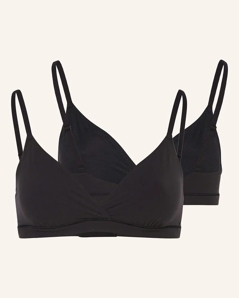 SKIMS 2er-Pack BUSTIERS FITS EVERBODY Schwarz