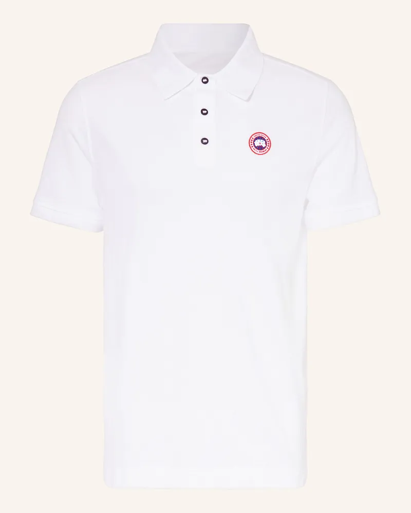 Canada Goose Piqué-Poloshirt BECKLEY Weiss