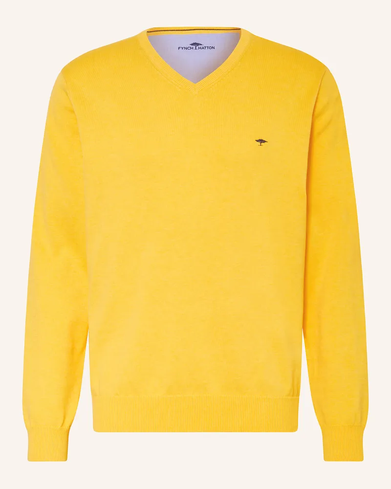 Fynch-Hatton Pullover Gelb