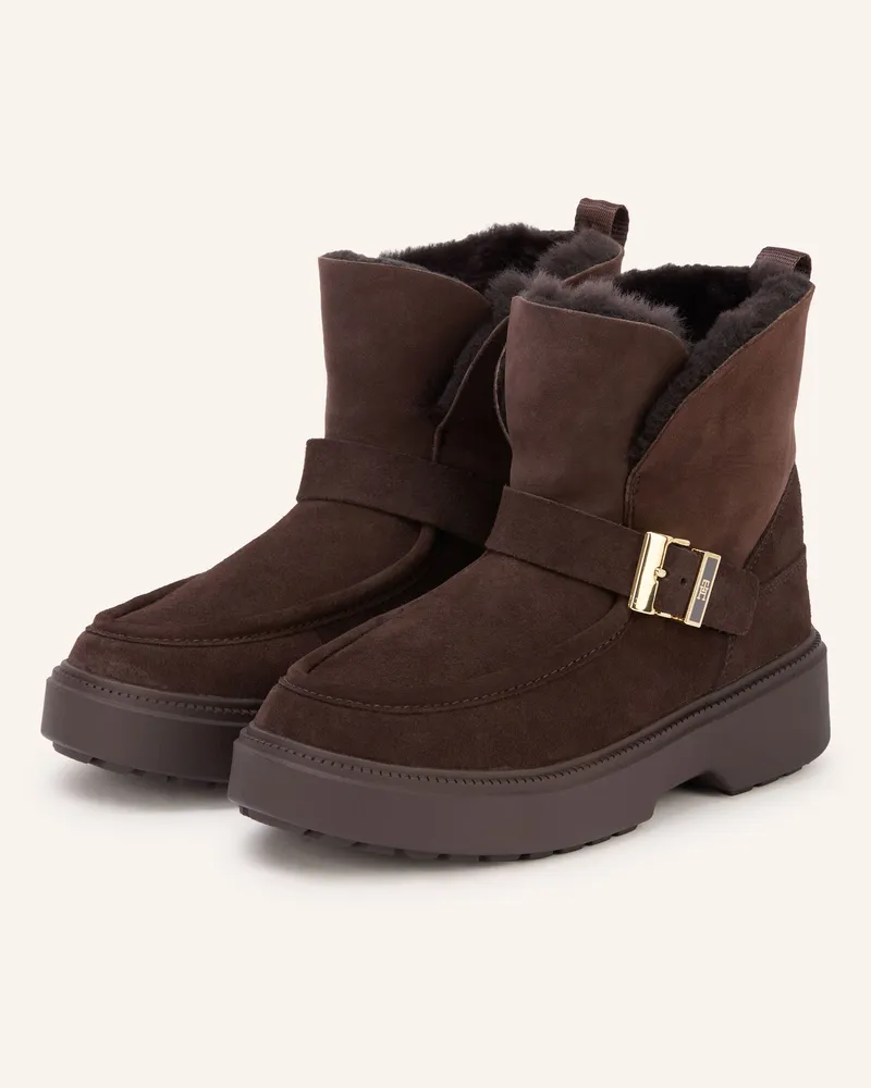 Tommy Hilfiger Boots braun Dunkelbraun