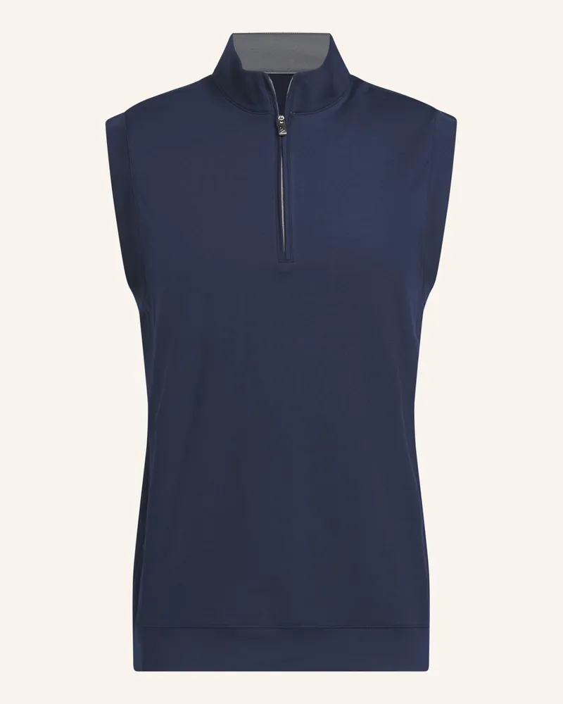 adidas ultimate365 Classic Weste, Reissverschluss Bis Zur Brust blau Blau