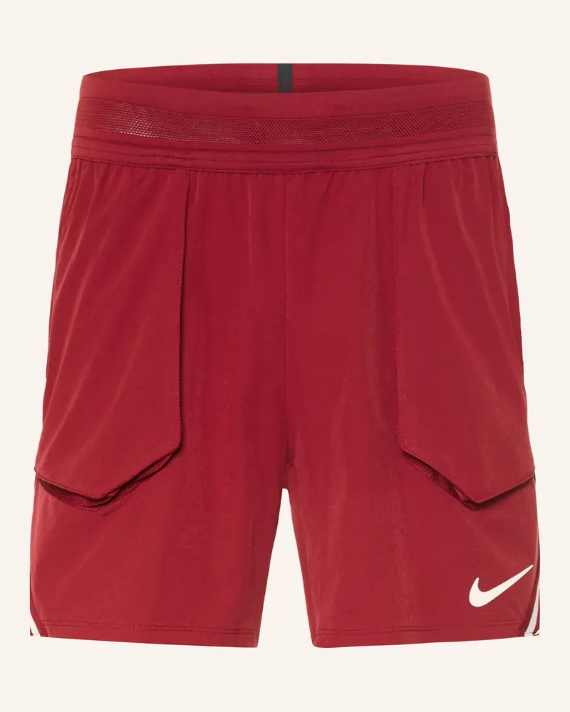 Nike Tennisshorts Court Slam rot Dunkelrot