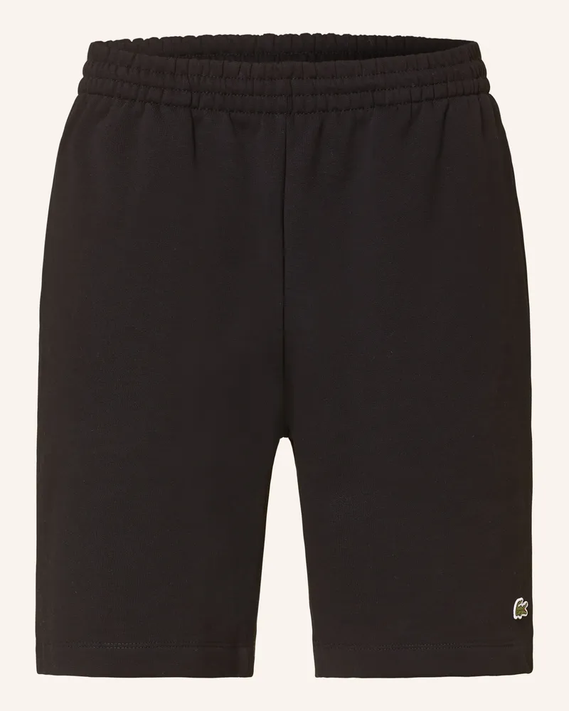 Lacoste Sweatshorts schwarz Schwarz