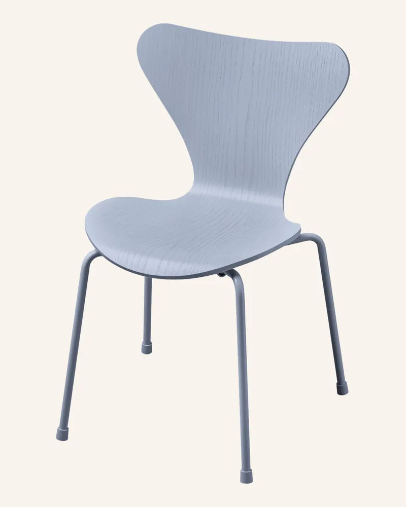 Fritz Hansen Kinderstuhl Series 7™ blau Helllila