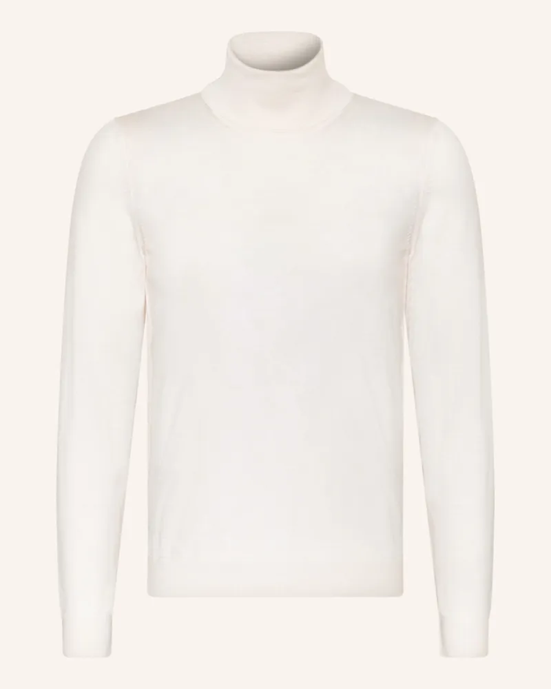 HUGO BOSS Rollkragenpullover MUSSO Creme