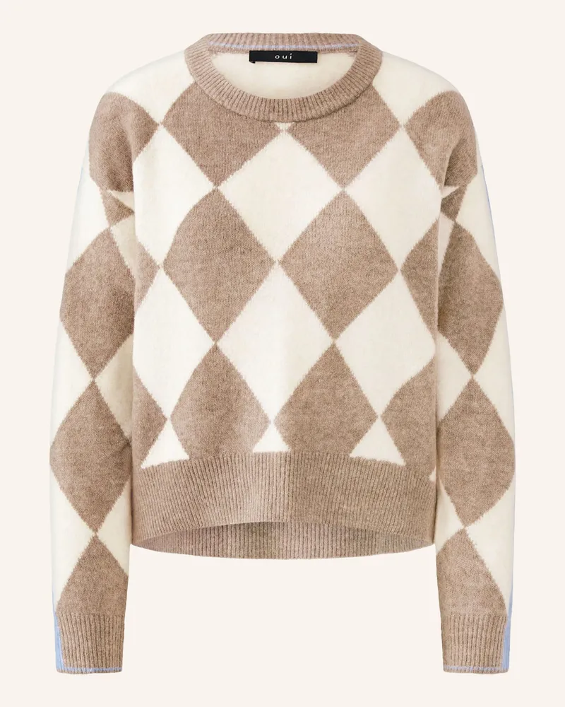 Oui  Pullover gruen Taupe