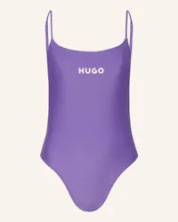 HUGO BOSS Badeanzug PURE Lila