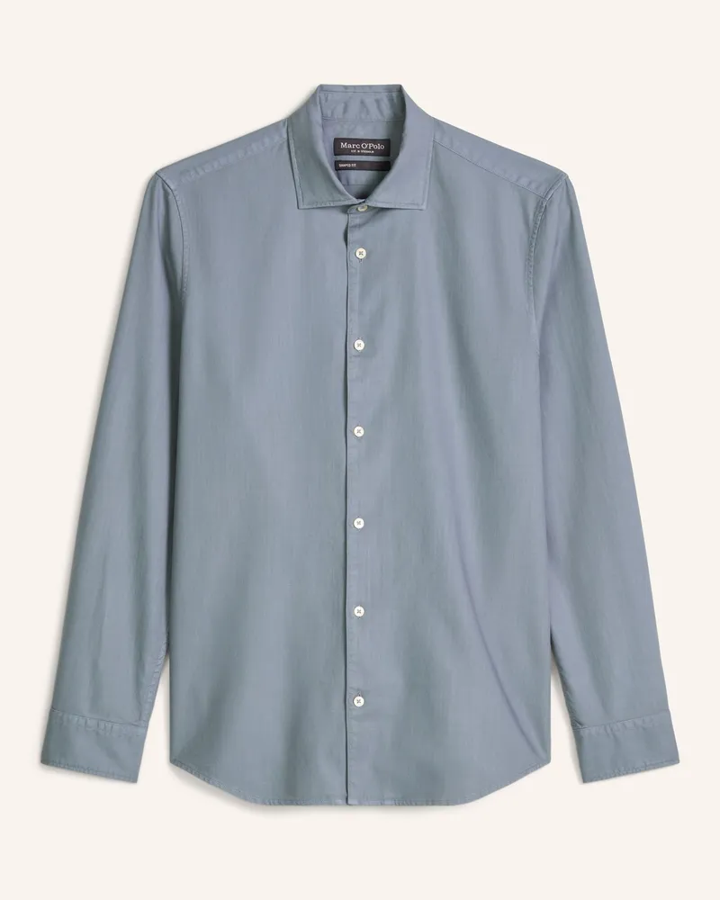 Marc O'Polo Hemd blau Hellblau
