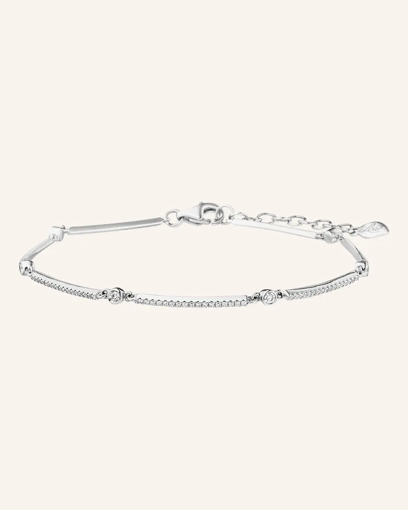 Leaf Armband BAR aus 18 Karat Weißgold mit Diamanten Weissgold