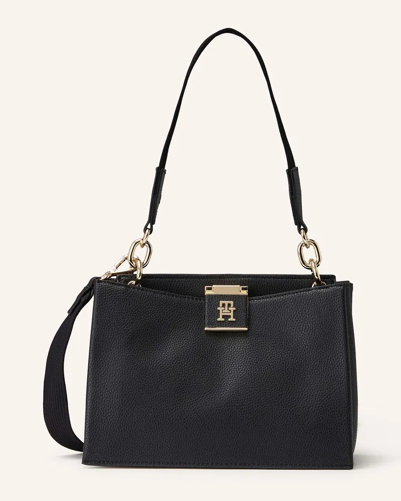 Tommy Hilfiger Schultertasche Schwarz