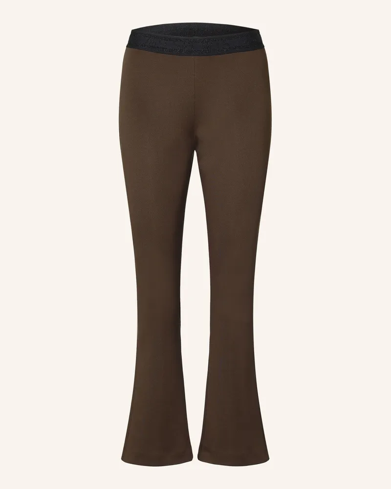Marc Cain Bootcut-Hose Frederica braun 699