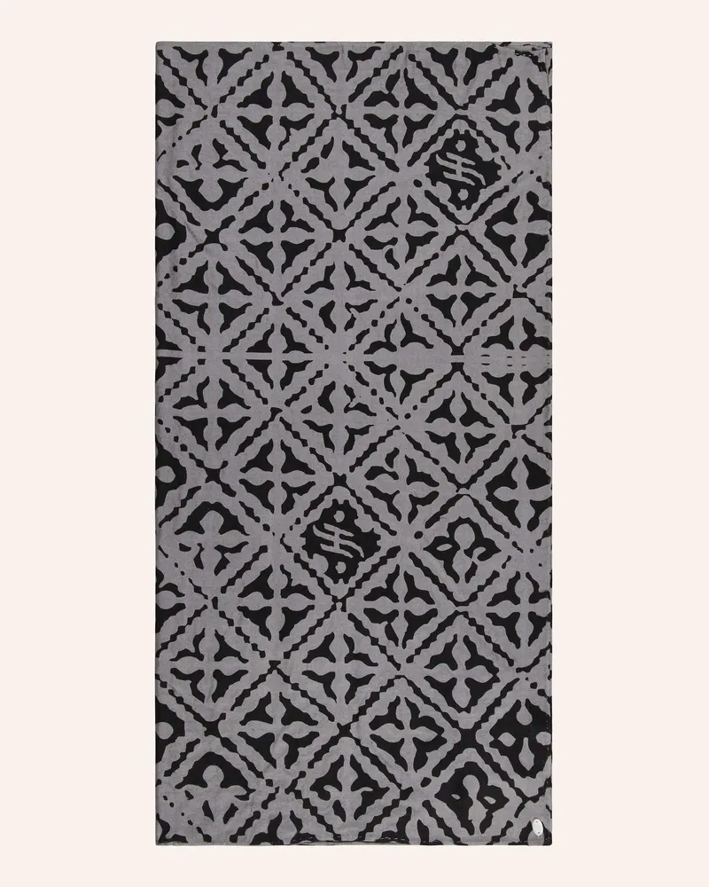 Friendly Hunting Seidentuch Grau