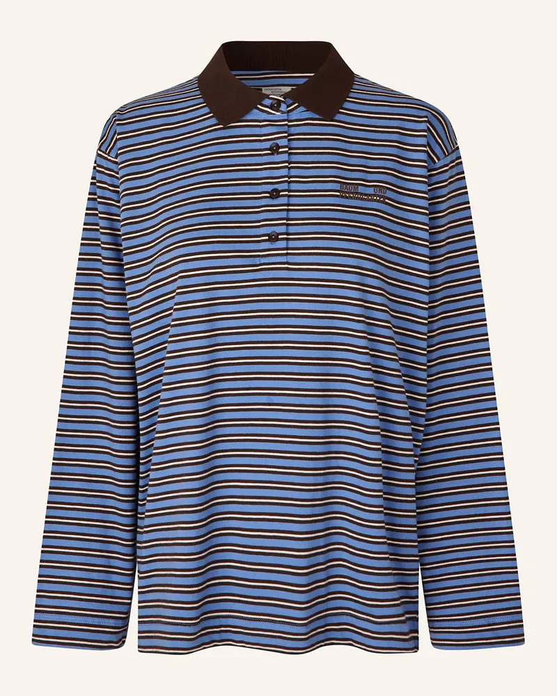 Baum und Pferdgarten Jersey-Poloshirt JEANNI Blau