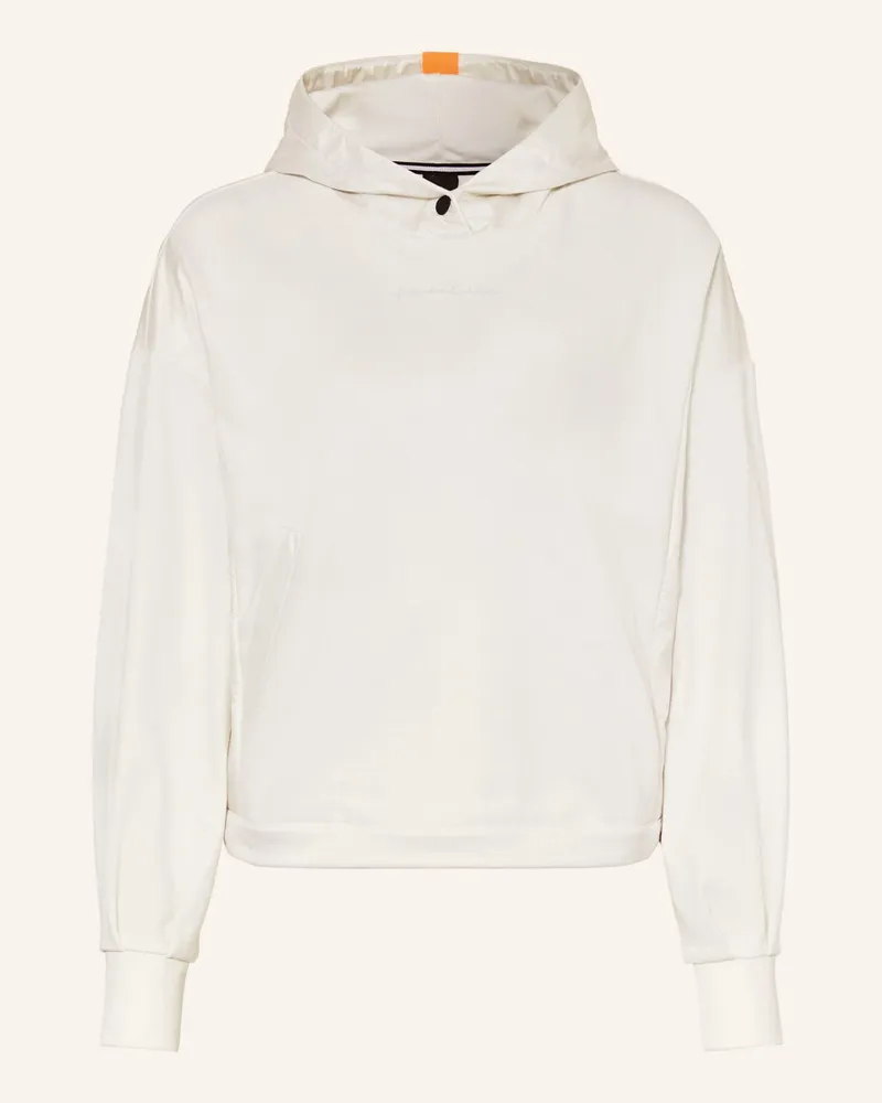 Bogner Fire & Ice Hoodie CAIRA im Materialmix Weiss