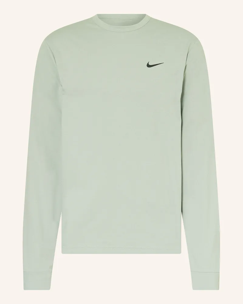 Nike Longsleeve Hyverse gruen Hellgrün