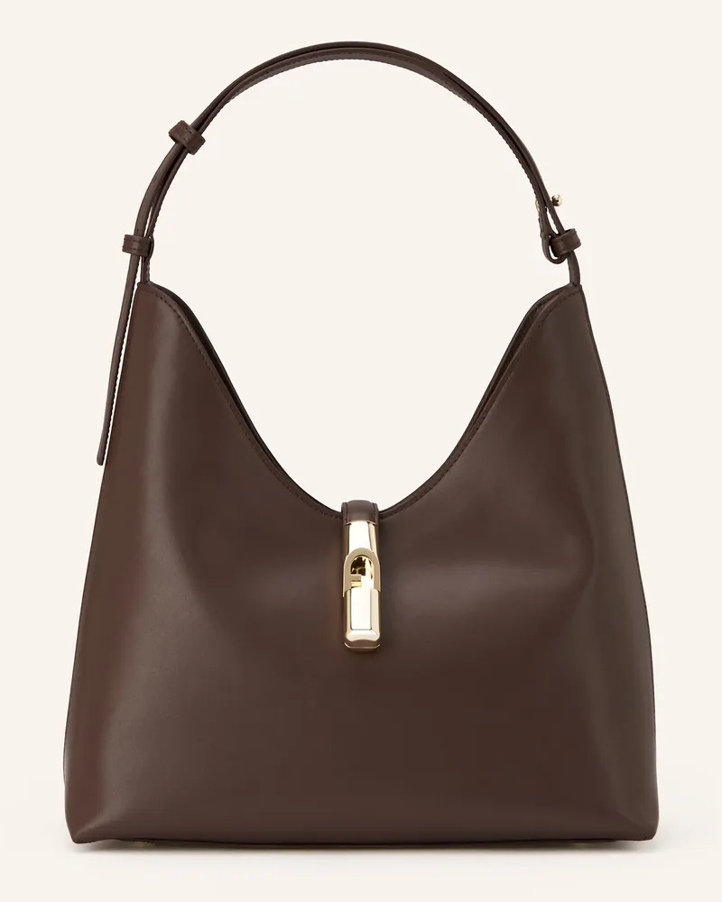 Furla Handtasche GOCCIA Dunkelbraun