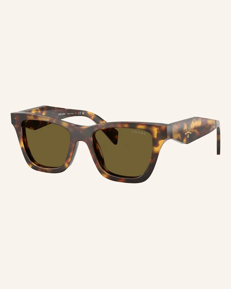 Prada Sonnenbrille Pr c07s braun Havana