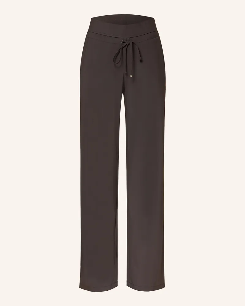 RAFFAELLO ROSSI  Jerseyhose Candice Im Jogging-Stil braun Dunkelbraun