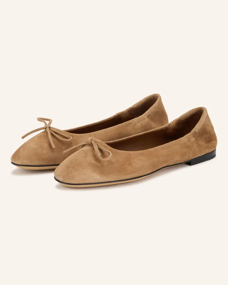 POMME D'OR Ballerinas Giorgia braun Braun