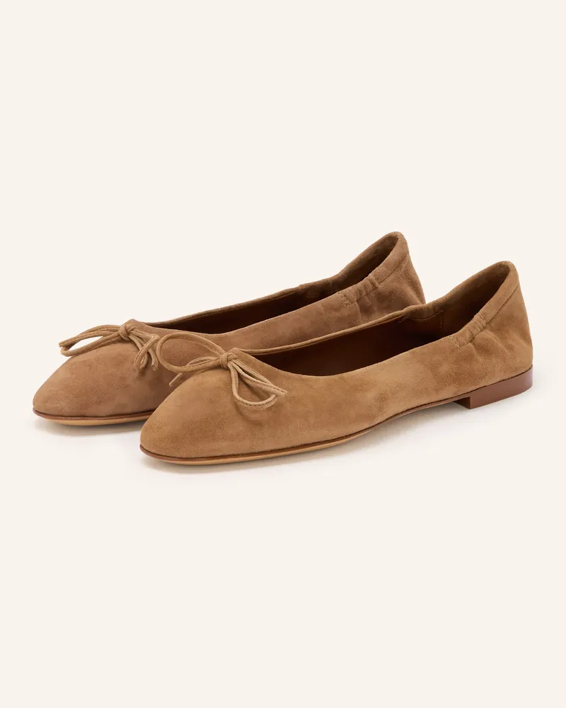 POMME D'OR Ballerinas Giorgia braun Braun