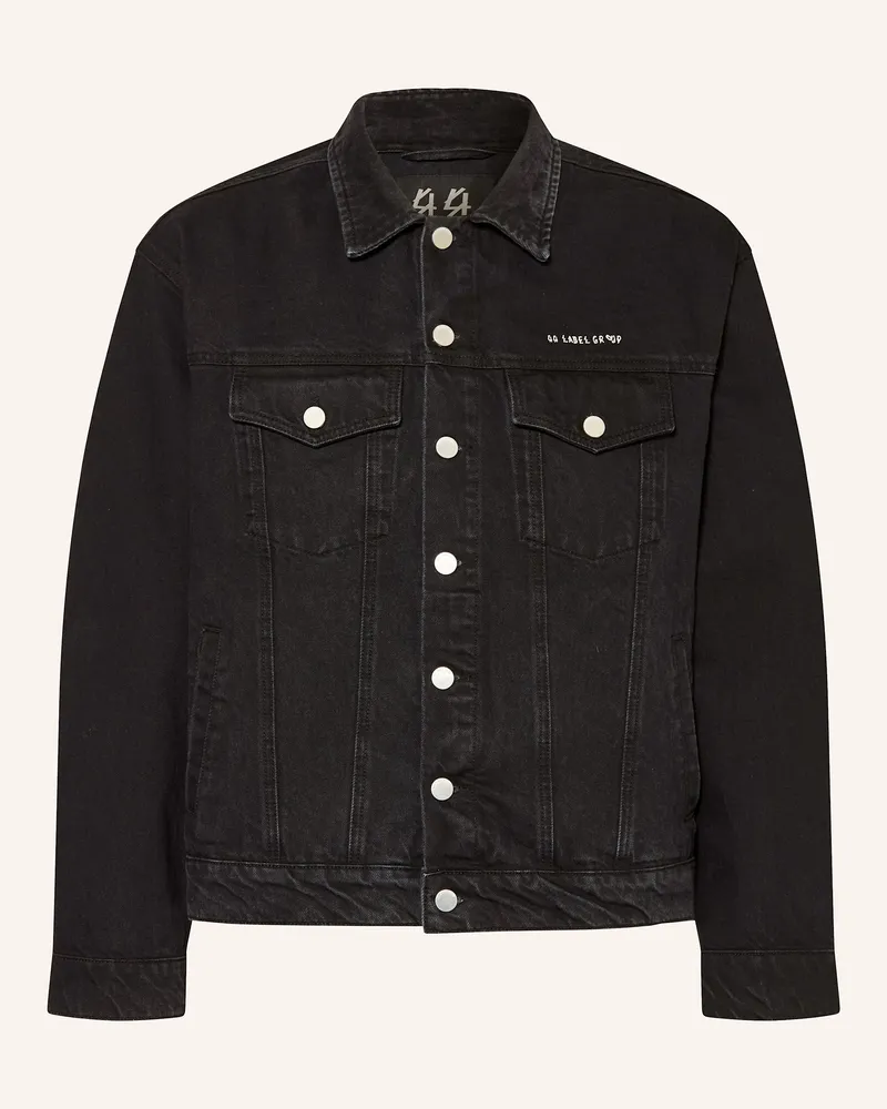 44 LABEL GROUP Jeansjacke FOSSIL Schwarz