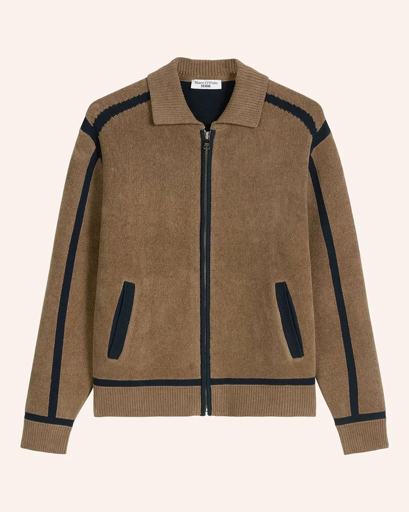 Marc O'Polo Strickjacke braun Braun