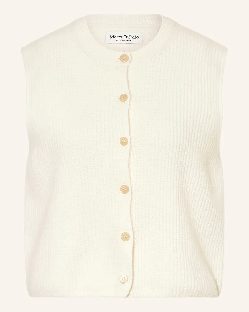 Marc O'Polo Strickweste Creme