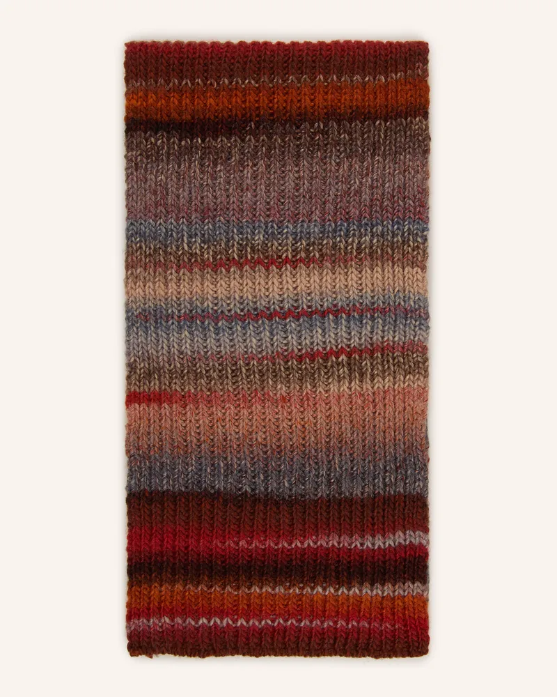 Lollys Laundry Schal Dafnell rot Dunkelrot