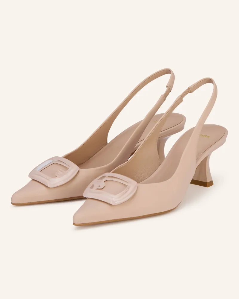 Zinda Slingpumps Parma rosa Hellrosa