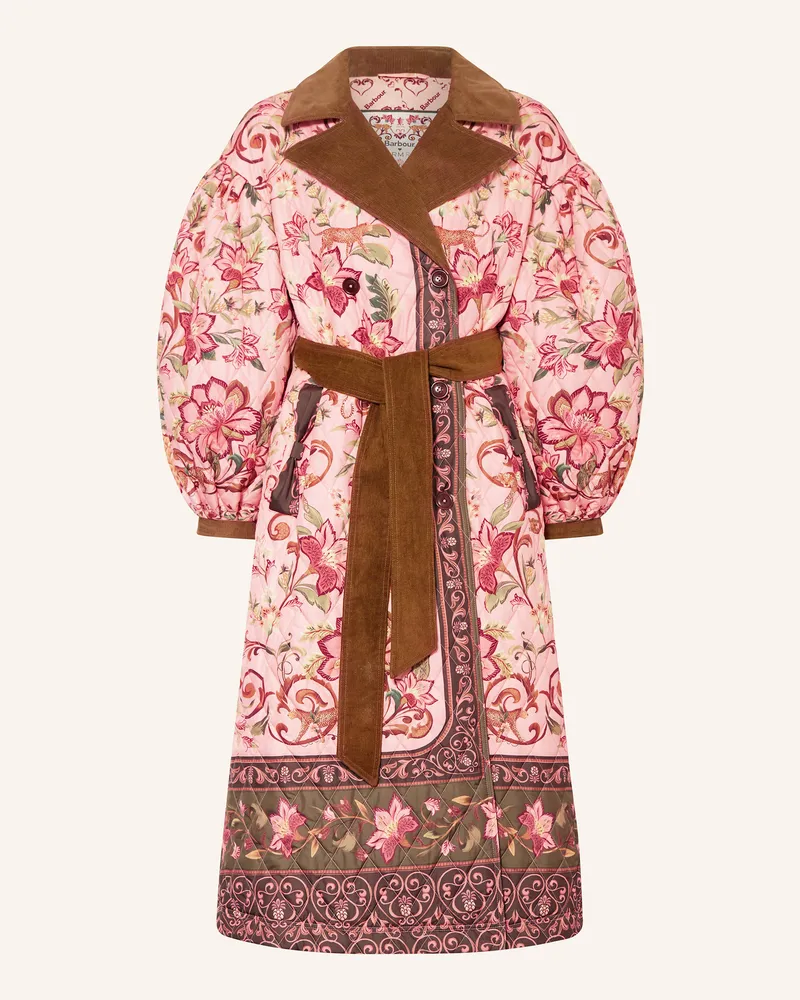 Barbour Steppmantel CAMI QUILT Rosa