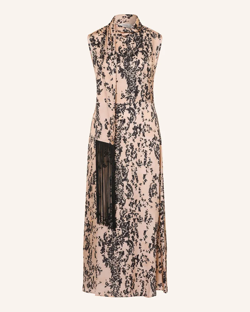 ottod’Ame Schluppenkleid beige Hellbraun