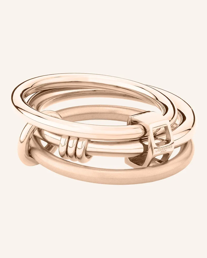 Liebeskind Ring  aus  Edelstahl Roségold