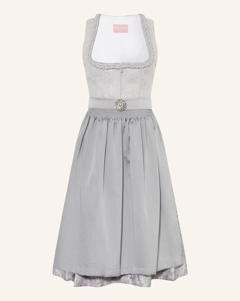 Krüger Dirndl grau Dunkelgrau