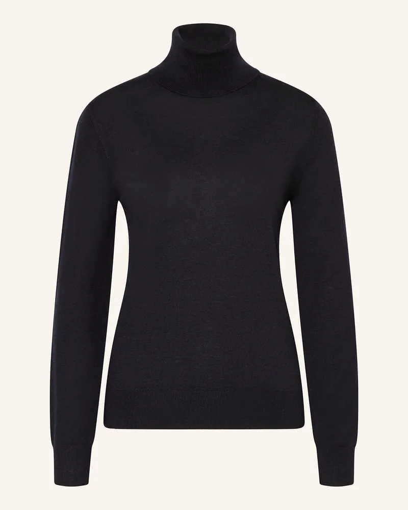 Darling Harbour Rollkragenpullover Dunkelblau
