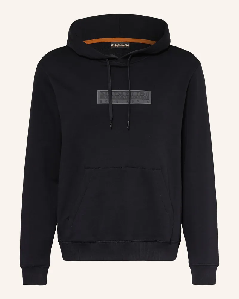 Napapijri Hoodie B-Box schwarz Schwarz